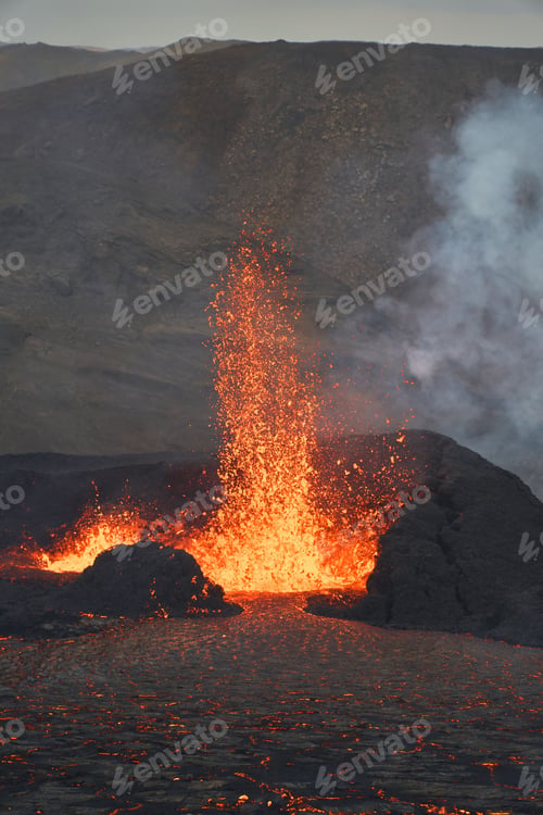 Preview: Fagradalsfjall Volcano eruption in August in Iceland