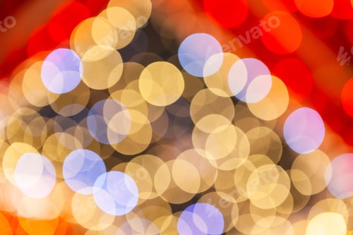 Preview: Abstract background lights, an abstract look at the Christmas lights