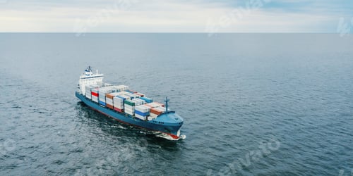 Preview: Cargo vessel carrying containers