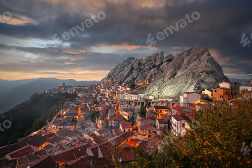 Preview: Pietrapertosa, Italy in the Dolomiti lucane Mountains