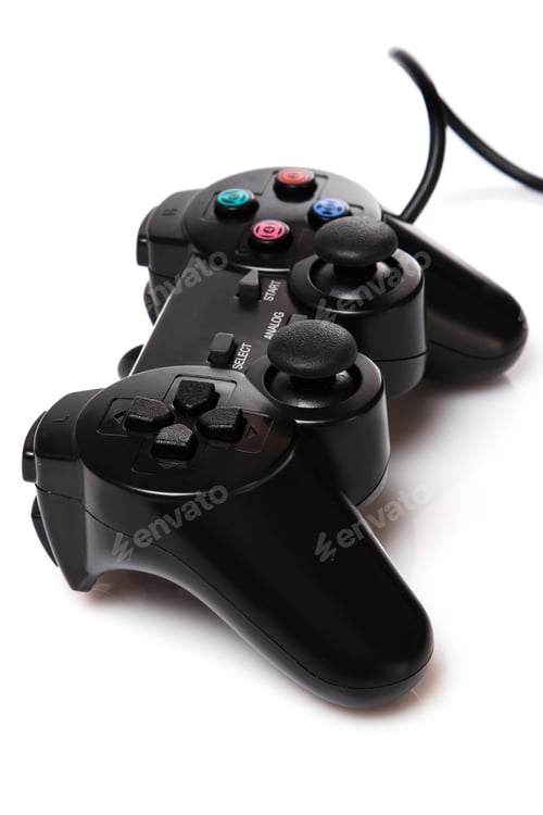 Preview: Black gamepad