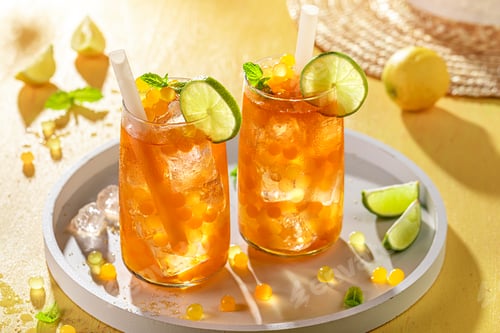 Preview: Sour bubble tea as cool drink for summer.