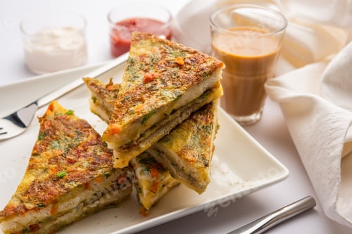 Preview: Bread Omlette