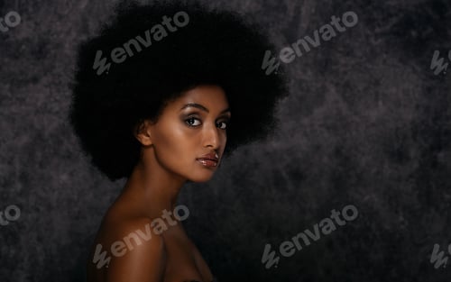 Preview: Beautiful afro woman