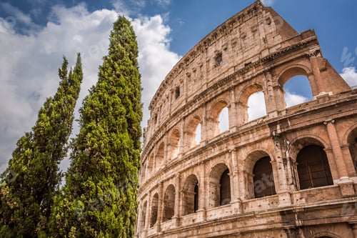 Preview: Beautiful and big Colosseum in Rome, Italy