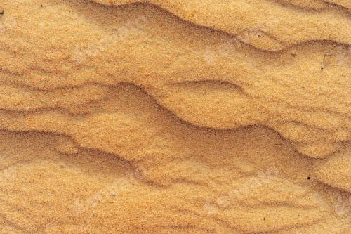 Preview: Wavy sand texture in Dubai desert close up