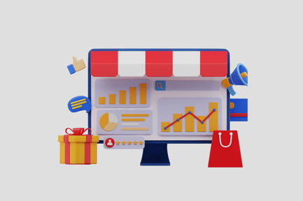 Vista previa: Aplicación de panel de control de la tienda en línea