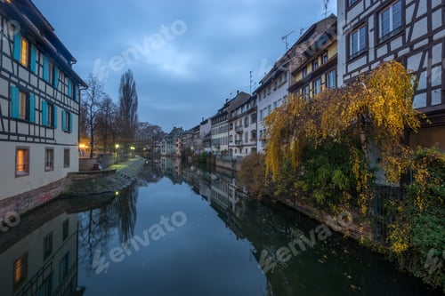 Preview: The Ill river in Petite France, Strasbourg