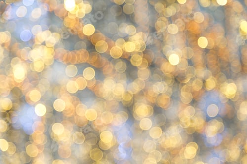 Preview: Christmas festive glitter bokeh background