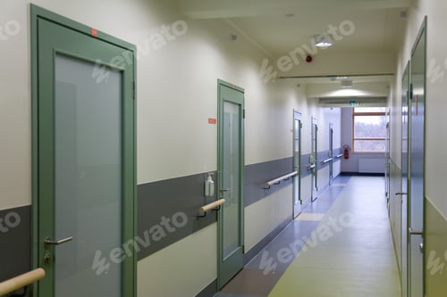 Preview: Narrow Nursing Home Hallway