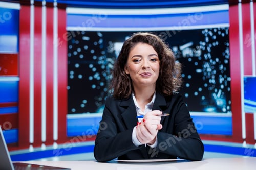 Preview: Talk show host addressing gossip