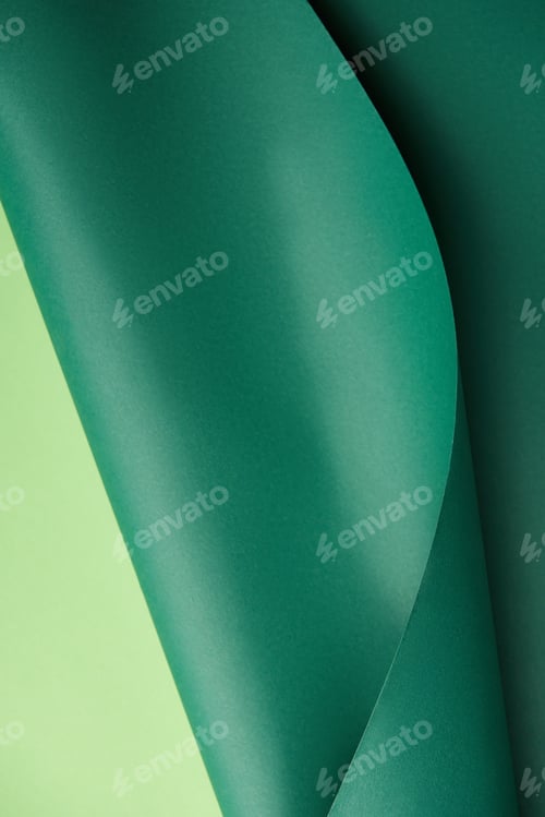 Preview: blank dark and light green abstract paper background