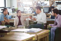 Preview: Architects talking in the office