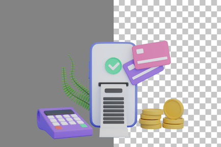 Preview: Online Payment 3D Icon