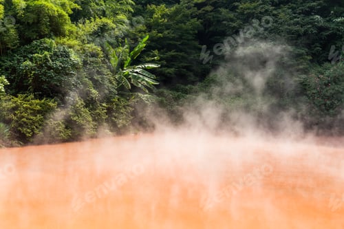 Preview: Blood pond hotsprings in Beppu