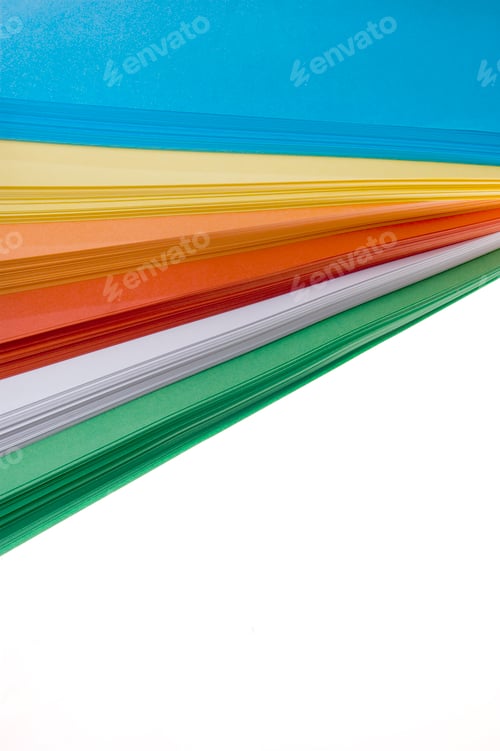 Preview: Different color paper