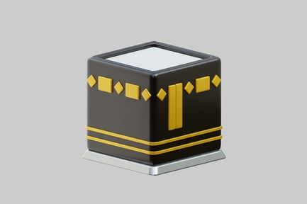 Preview: Kaaba - islamic holy site replica