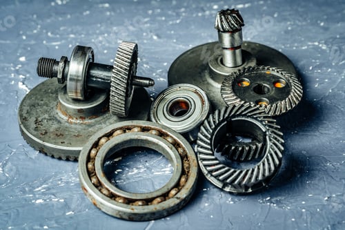 Preview: Gears from an old industrial machine
