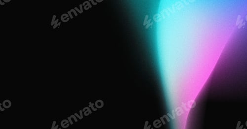 Preview: Glowing pink blue white grainy gradient wave black banner abstract noise texture dark header design