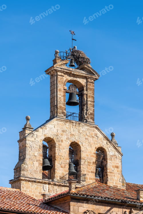 Preview: Church of San Martin Bell Gable - Salamanca, Spain
