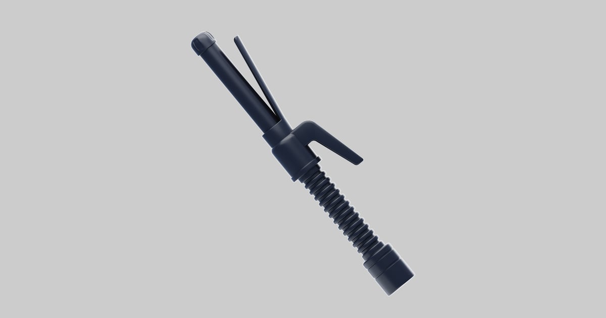 Blue geometric shape device 3D, Incl. abstract & complex - Envato
