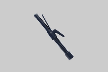 Preview: Blue geometric shape device