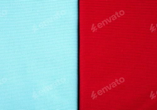 Preview: Colorful Fabric Swatches On Shopfront. A Lot Of Fabric Rolls. Textile Samples Background. Jaws Of