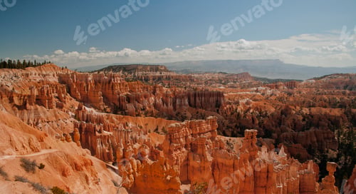 Preview: 53786,Aerial view of rock formations, Bryce Canyon, Utah, United States