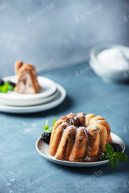 Preview: Homemade marble cake