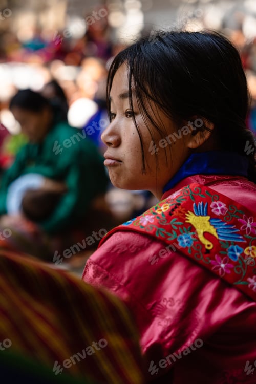 Preview: Bhutanese women at Tshechu festival