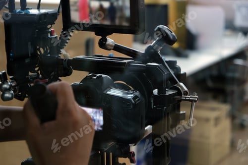 Preview: Film crew working in a studio