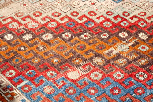 Preview: Handmade Old Ancient Turkish Carpet