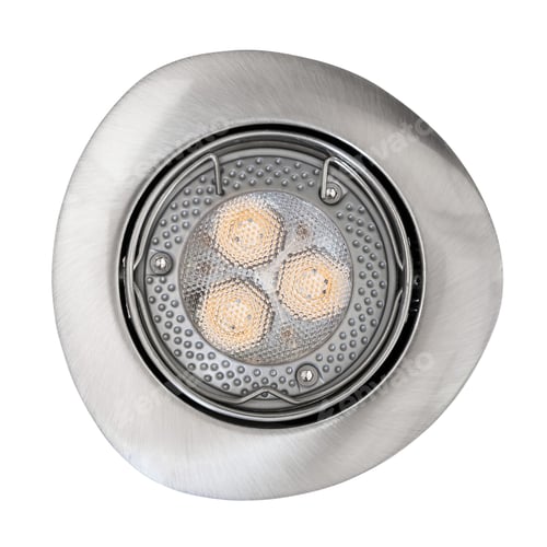 Preview: LED Light Fixture with Metallic Finish