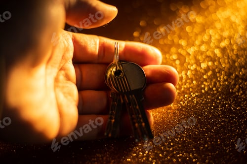 Preview: man taking keys
