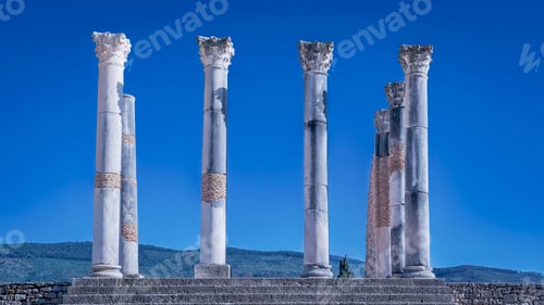 Preview: Ancient remains in Volubilis, Morocco