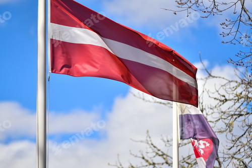 Preview: The national flag of Latvia