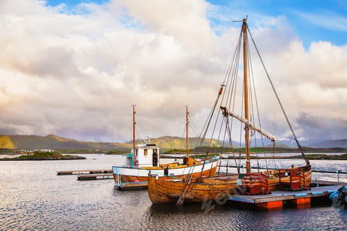 Preview: traditional boats at Haholmen island, Norway