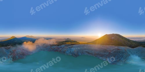 Preview: Nature landscape background in Java island, Indonesia