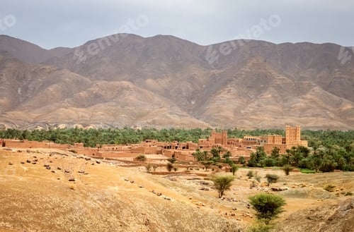 Preview: Village in the Draa Valley in Morocco