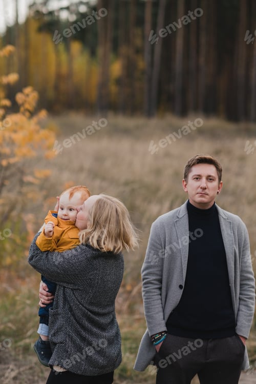 Preview: Family Portrait in an Autumn Landscape