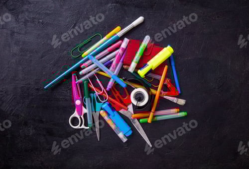 Visualização: Material escolar