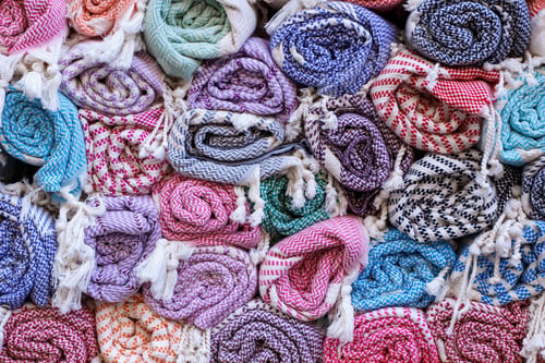 Preview: Colourful blankets