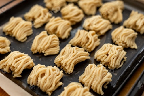 Preview: Cooking homemade cookies.