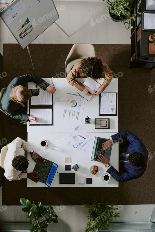 Preview: Collaborating on Marketing Strategy in Modern Office