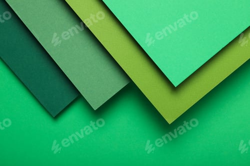 Preview: Mockup, abstraction, colorful colored paper, top view