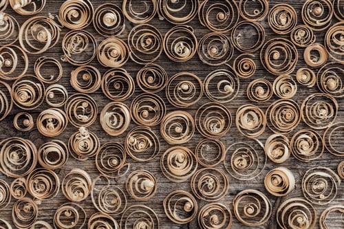 Preview: Wood shavings background