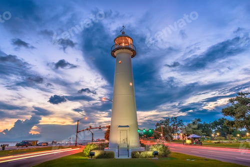 Preview: Biloxi, Mississippi, USA Lighthouse
