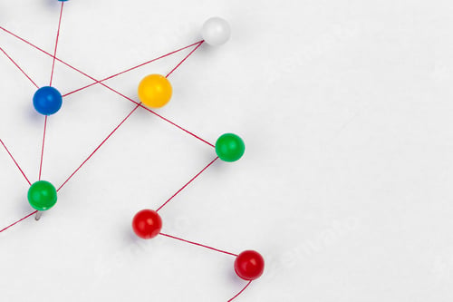 Preview: pins connected creating a network