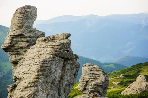 Preview: Summer landscape in the mountains