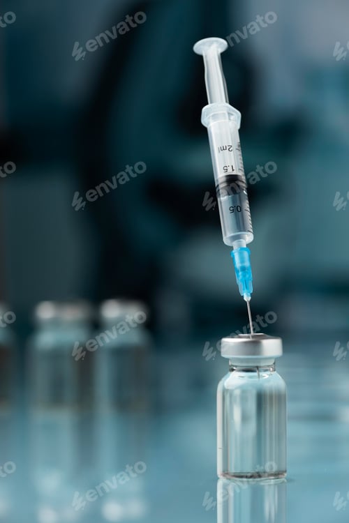 Preview: The covid still life with vaccine